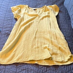 Yellow Tunic Dress